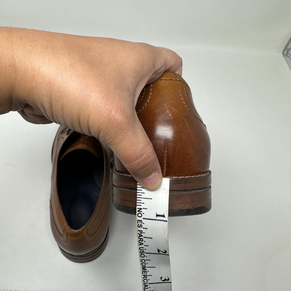 Cole Haan Oxford Grand 360 Johnson Derby Brown Leather Shoes Mens 9.5M - Picture 10 of 14
